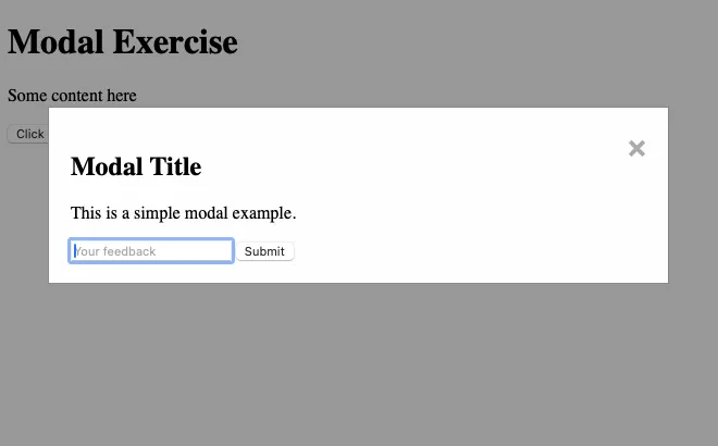 Figure 1: Modal example