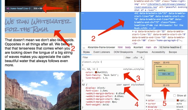 inspect element example