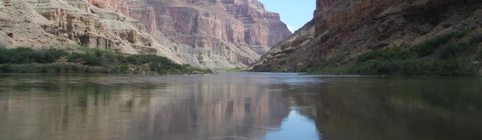 A river in the canyons